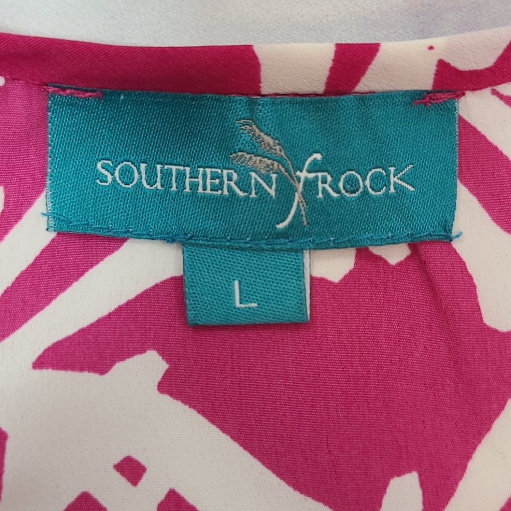 Southern Frock Abstract Racerback Tank - Picture 9 of 10